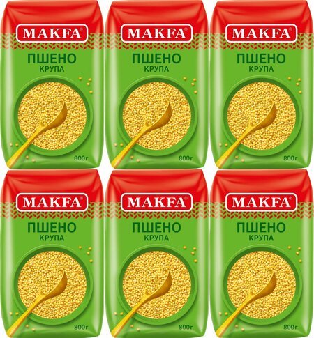 Пшено В/С 1,5кг*8, шт