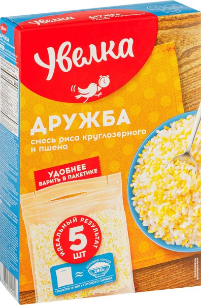 Крупа "Дружба" ВП №34 400гр*6, шт