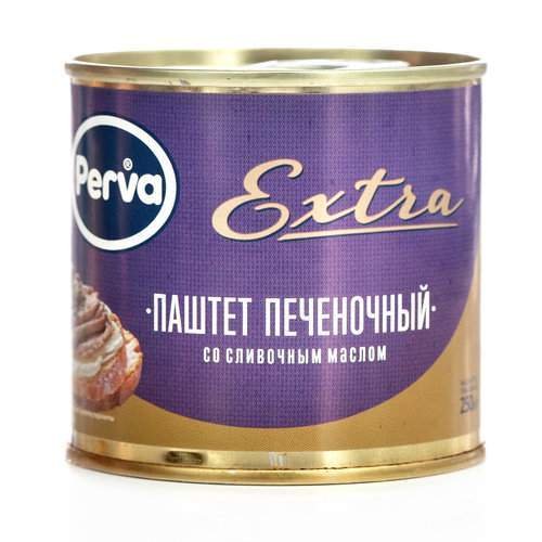 Паштет "Печеночный" со слив.мас.250гр*15 Perva Extra, шт