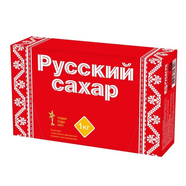 Сахар рафинад РУССКИЙ 500 г. 1/40