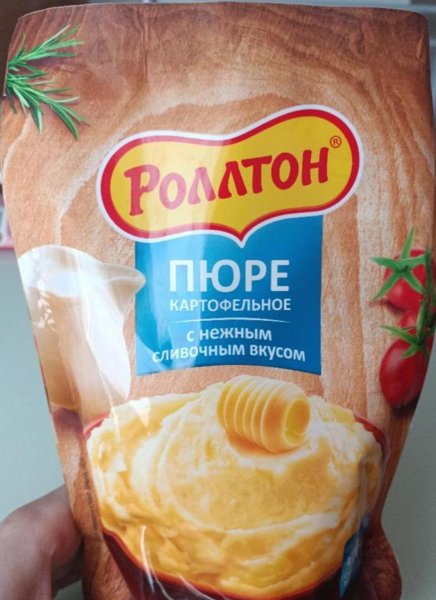 Пюре картофельное Роллтон фасованное (сухое) с нежным сливочным вкусом 240г*10 (20013575)
