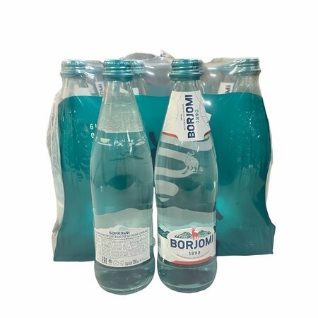 Вода "Боржоми" 0,5л стекло *12, шт