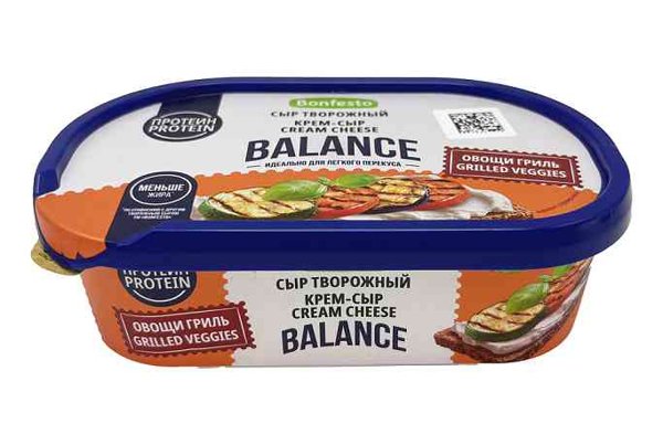Кремчиз Баланс с напол. Овощи гриль 65% 140гр 1*6шт, шт