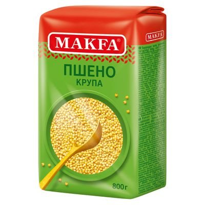 Пшено В/С 800гр*10, шт