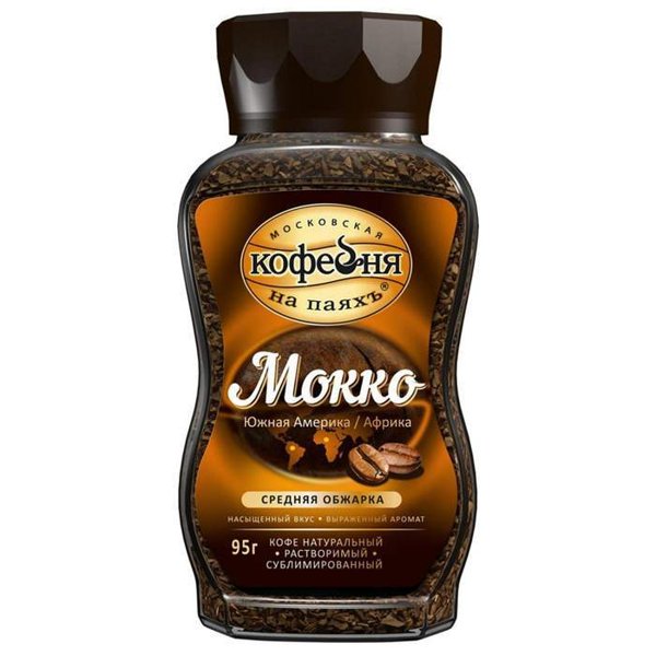 МКП Мокка 95гр. ст/б 1/6