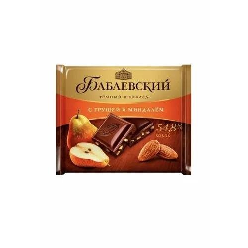 Шок "Бабаевский" темн груша/минд 70г *80