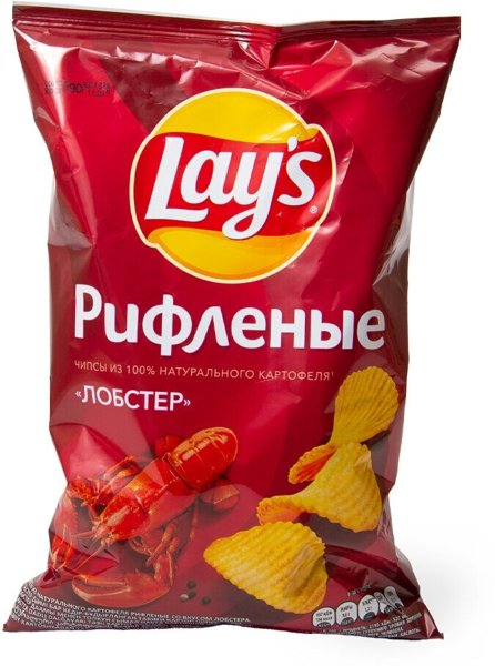 Чипсы Лэйс ЛОБСТЕР 140 гр 1/19
