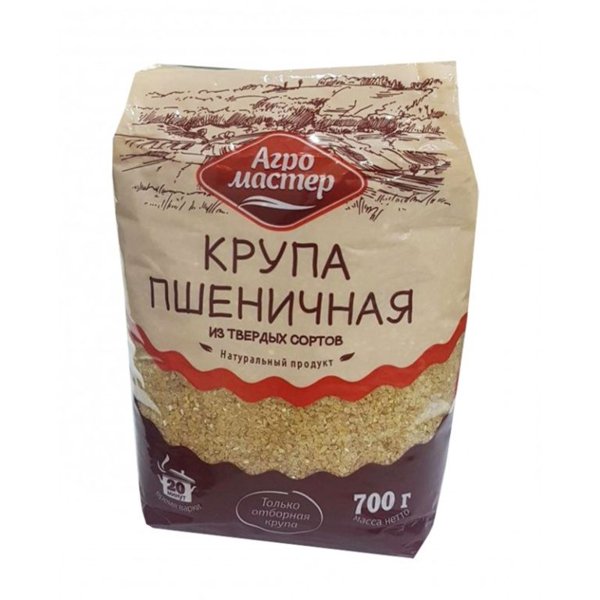 Крупа Пшено 800гр. 1/10 Агро-Мастер