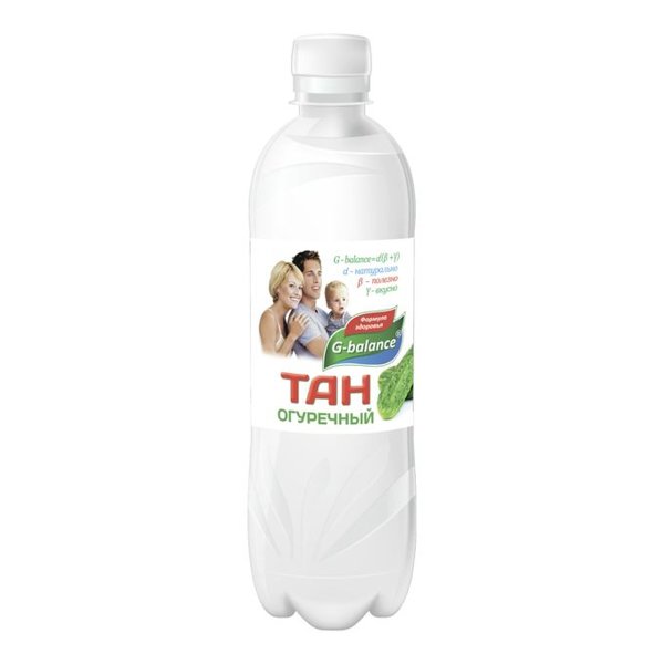 Тан кисломолочный напиток 1% 1л Джи Баланс 1*6шт, шт