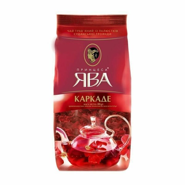 Чай Принцесса ЯВА Каркадэ лист 80г*8 (0278-08), шт