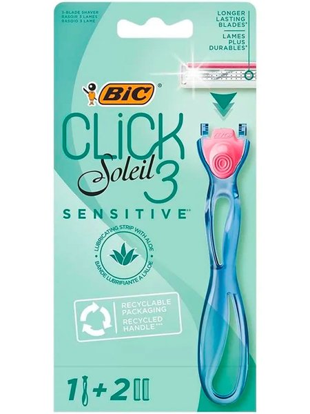 Бритва BIC "Клик 3", бл.2 *10 (4953), шт
