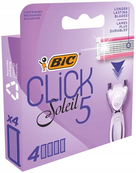 Картриджи BIC "Клик 5", бл.4*6шт/4 (0180), шт