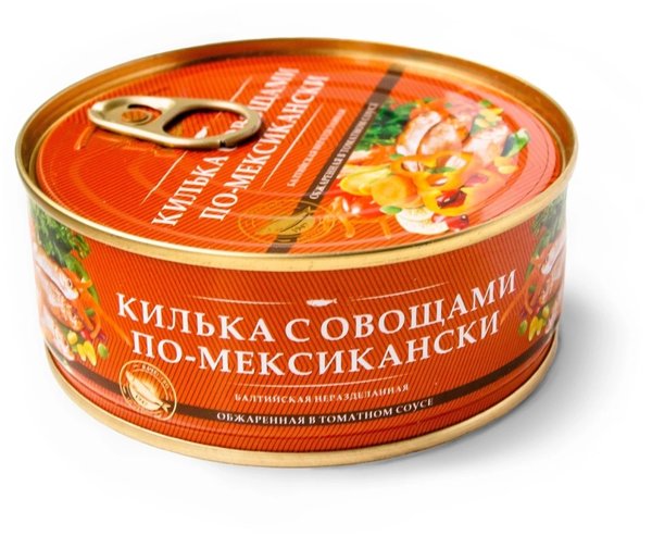 Килька обжаренная в т/с 240гр За Родину 1*18шт, шт