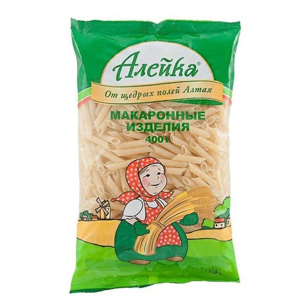 Макаронные изделия Алейка Перья рифленые 5кг 1/4