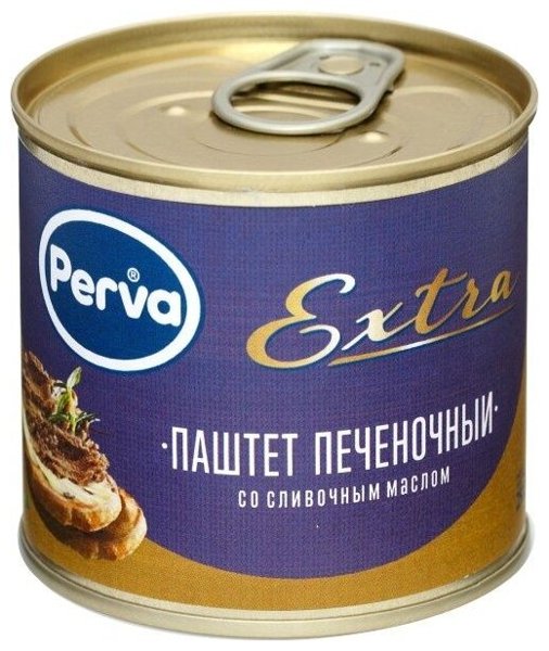 Паштет "Печеночный" со слив.маслом 100гр*16 Perva Extra, шт