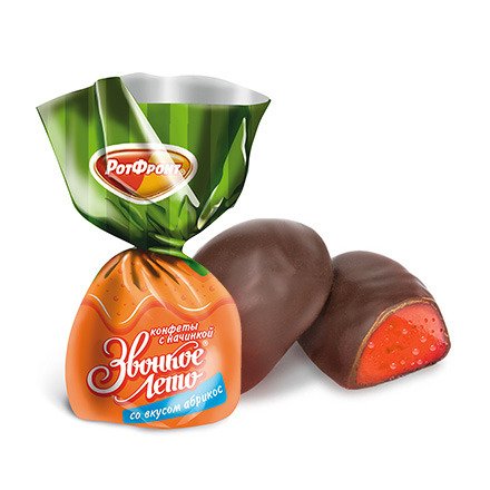 Конф "Звонкое лето" вкус абрикос 4кг