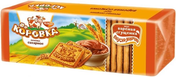 Печ "Коровка" сах с молоком 375г *18