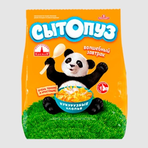 Хлопья кукуруз. 500гр "Сытопуз" глазиров. *5, шт