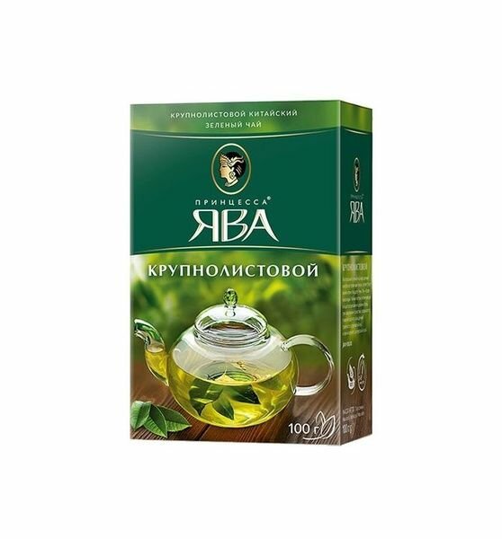 Чай Принцесса ЯВА Крупнолистовой лист 100г*15 (0113-15), шт