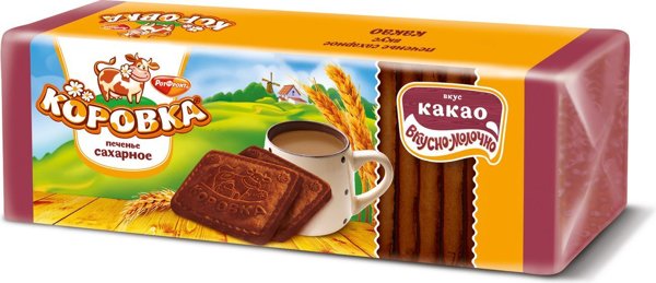Печ сах "Коровка" с какао 375г