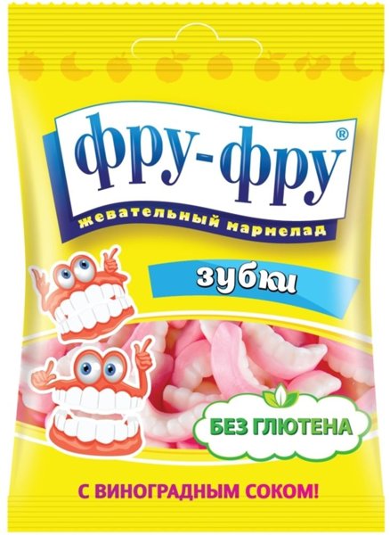 Фру-Фру жев.марм."Зубки" 20гр*24шт/8, шт