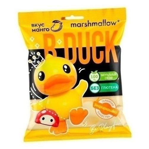 Зефирюшки воздуш.зефир для десертов B.Duck 125гр*10, шт
