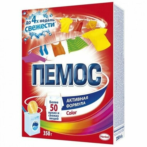 Стиральный порошок Пемос Колор 350г*22, шт
