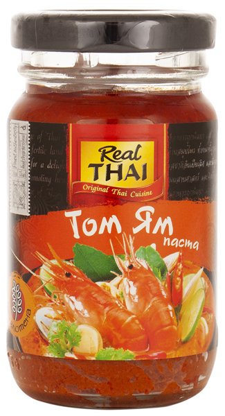 Паста Том-ям 125гр ст/б Real Thai