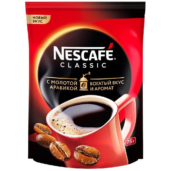 Кофе Нескафе Классик 500гр. пакет 1/6