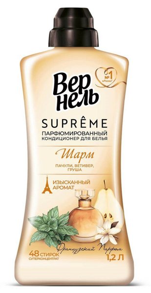 Кондиционер д/белья Вернель Супрэм Шарм 1,2л*6, шт