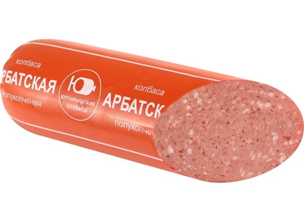 Колбаса полукопченая "Арбатская" н/о в/у