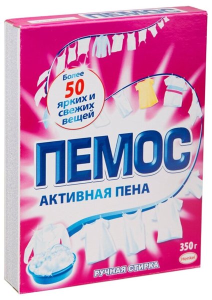 Стиральный порошок Пемос Для ручной стирки 350г*22, шт