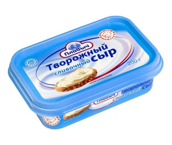 Творожный сыр Сливочный 30% 350гр Плавыч 1*8, шт