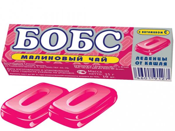 Бобс леден.малиновый чай с вит.С 35гр*12шт/24, шт