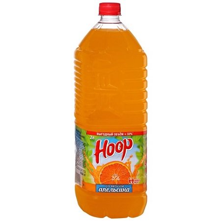Нап.ПЭТ Hoop апельсин 0,5*12, шт