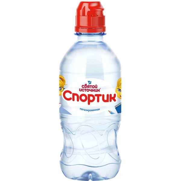 Вода Св.Источник детская Спортик 0,33л н/газ ПЭТ *12, шт