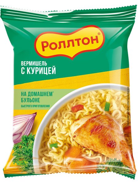 Бульон Роллтон куриный домашний 200г*10 (20013961)
