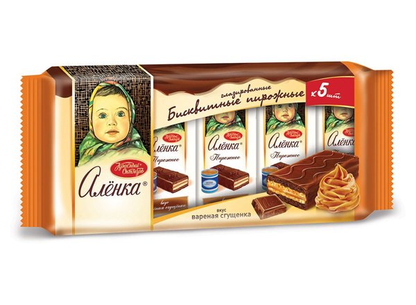 Пирожные Биск "Аленка" 150г*12