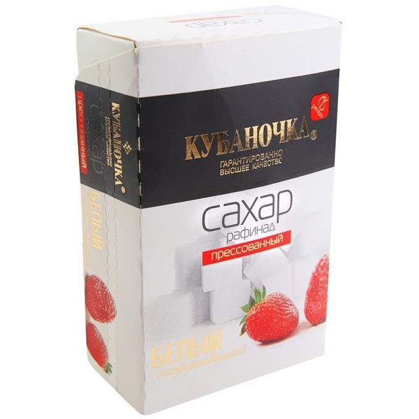Сахар-рафинад Кубаночка 500г 1/24 Краснодар