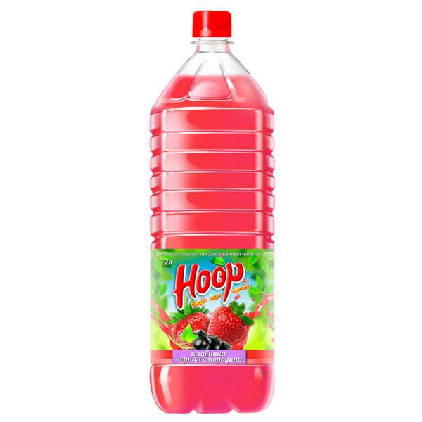 Нап.ПЭТ Hoop max клуб.-черн.смородина 2л*6, шт