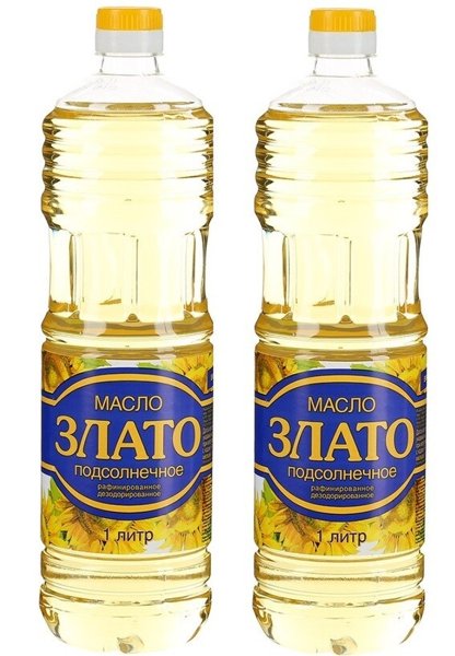 Масло Злато 2л подсолн.рафин. 1/6