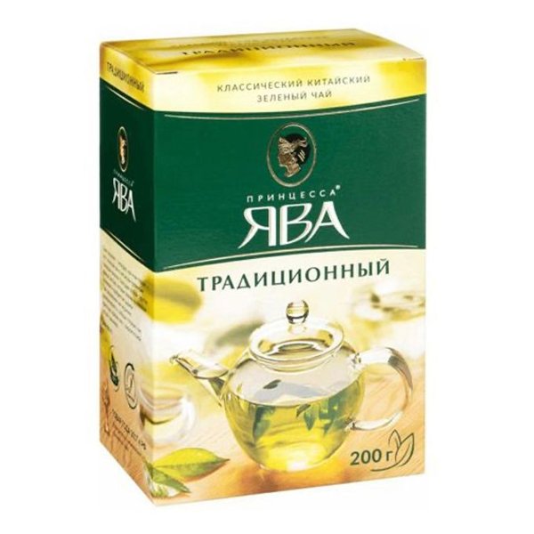 Чай Принцесса ЯВА Традиционный лист  200г*12 (0187-12), шт