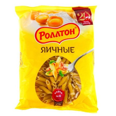 Мак.изд. Роллтон Перья Яичные 400г*16 (20012017)