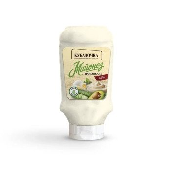 Майонез Провансаль Кубаночка Д/П 570гр 1/16
