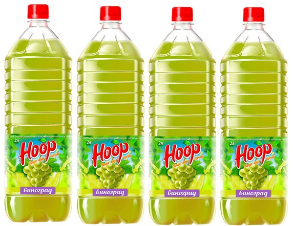 Нап.ПЭТ Hoop виноград 2л*6, шт