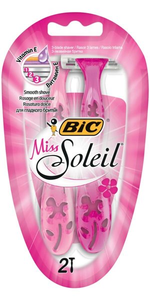 Бритва BIC "Мисс Солей", бл.2 *10 (9433), шт
