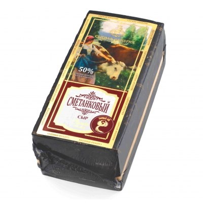 Сметанковый сыр 50% брус ТМ Сырная Империя (Ошмяны) 2*4,5кг Новый, кг