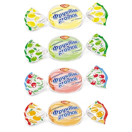 Кар "Фрукты-ягодки" 250г*10