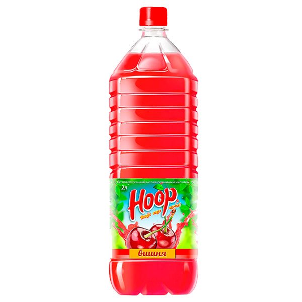 Нап.ПЭТ Hoop вишня 0,5*12, шт