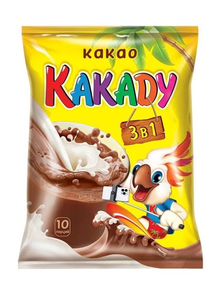 Какао 3в1"КАКАДУ" 20*10Ш*40, шт